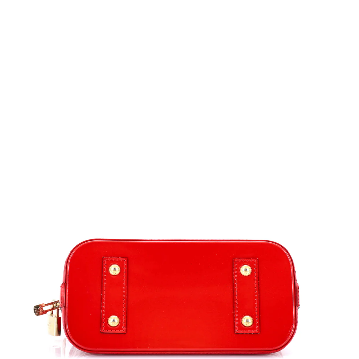 Alma Handbag Monogram Vernis BB - Deep Luxury