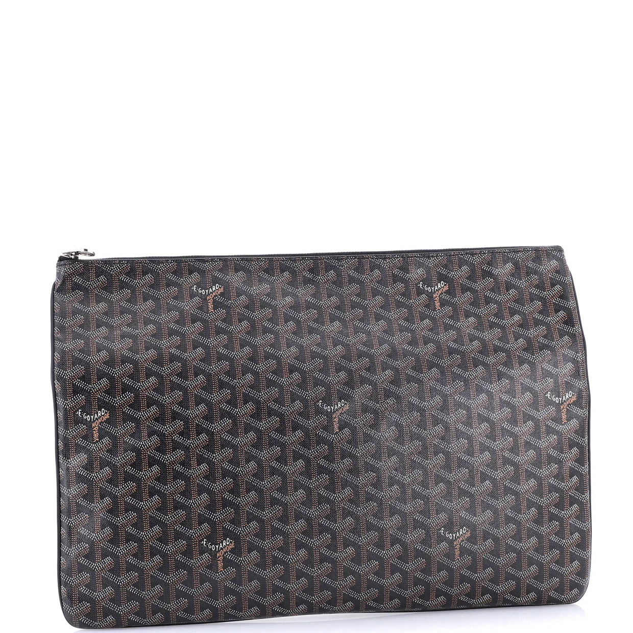 Senat Zip Pouch Coated Canvas GM - Deep Luxury