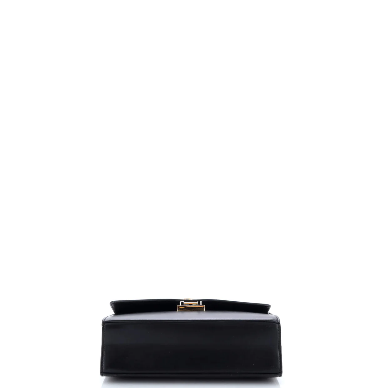 Zumi Flap Shoulder Bag Leather Small - Deep Luxury