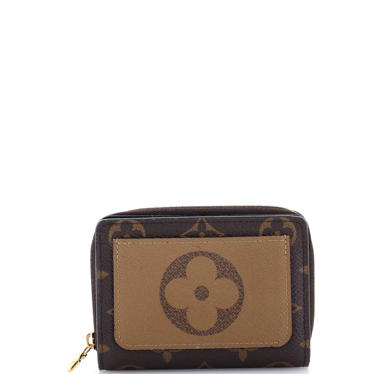 Lou Wallet Reverse Monogram Canvas - Deep Luxury