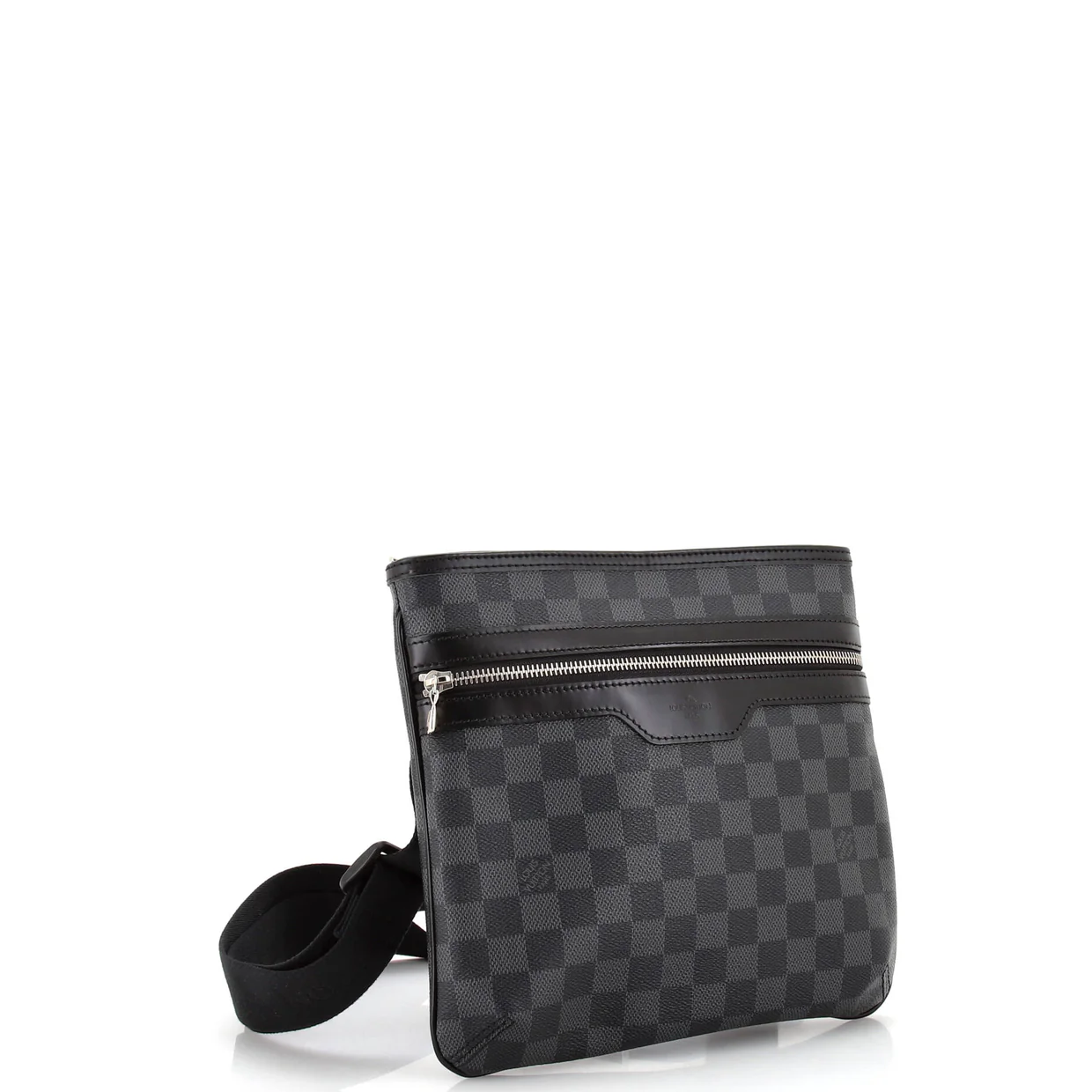 Thomas Handbag Damier Graphite - Deep Luxury