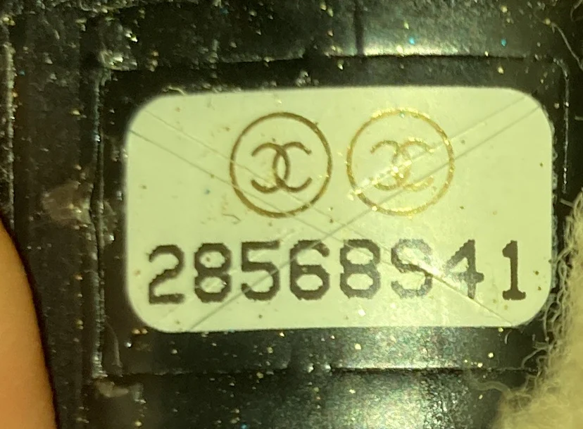 CC Mania Round Crossbody Shearling and Crumpled Sheepskin Mini - Deep Luxury