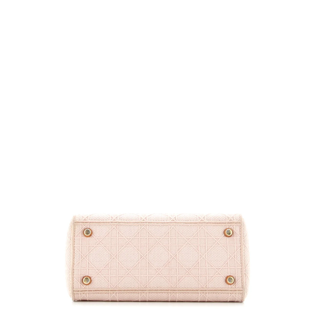 Lady D-Lite Bag Cannage Embroidered Canvas Medium - Deep Luxury