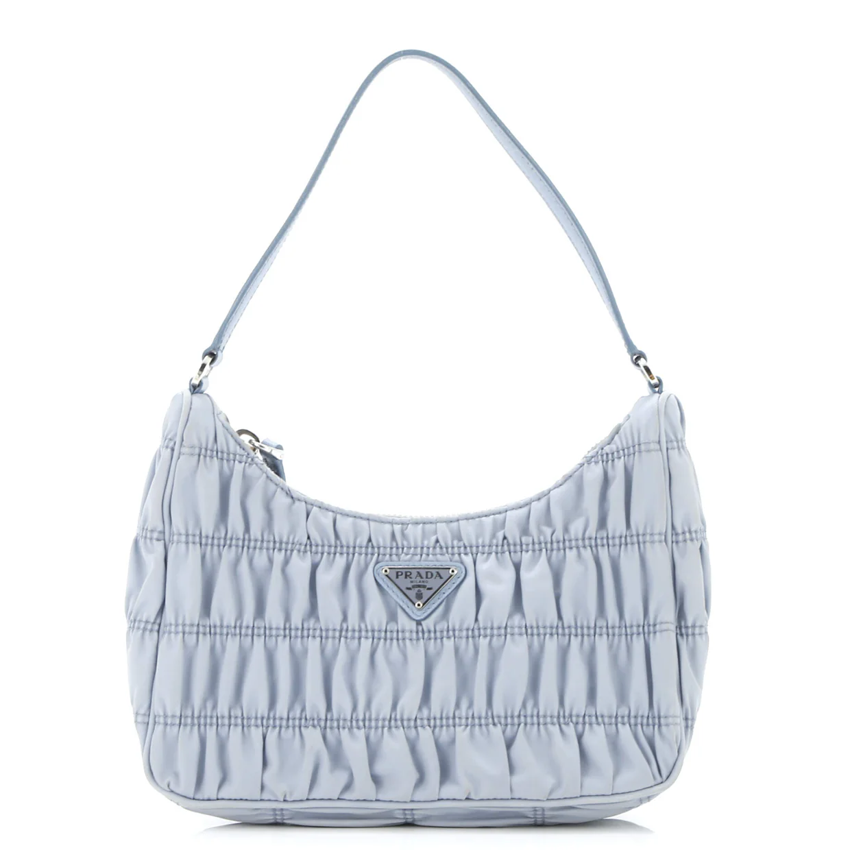 Hobo Tessuto Gaufre with Saffiano Mini - Deep Luxury