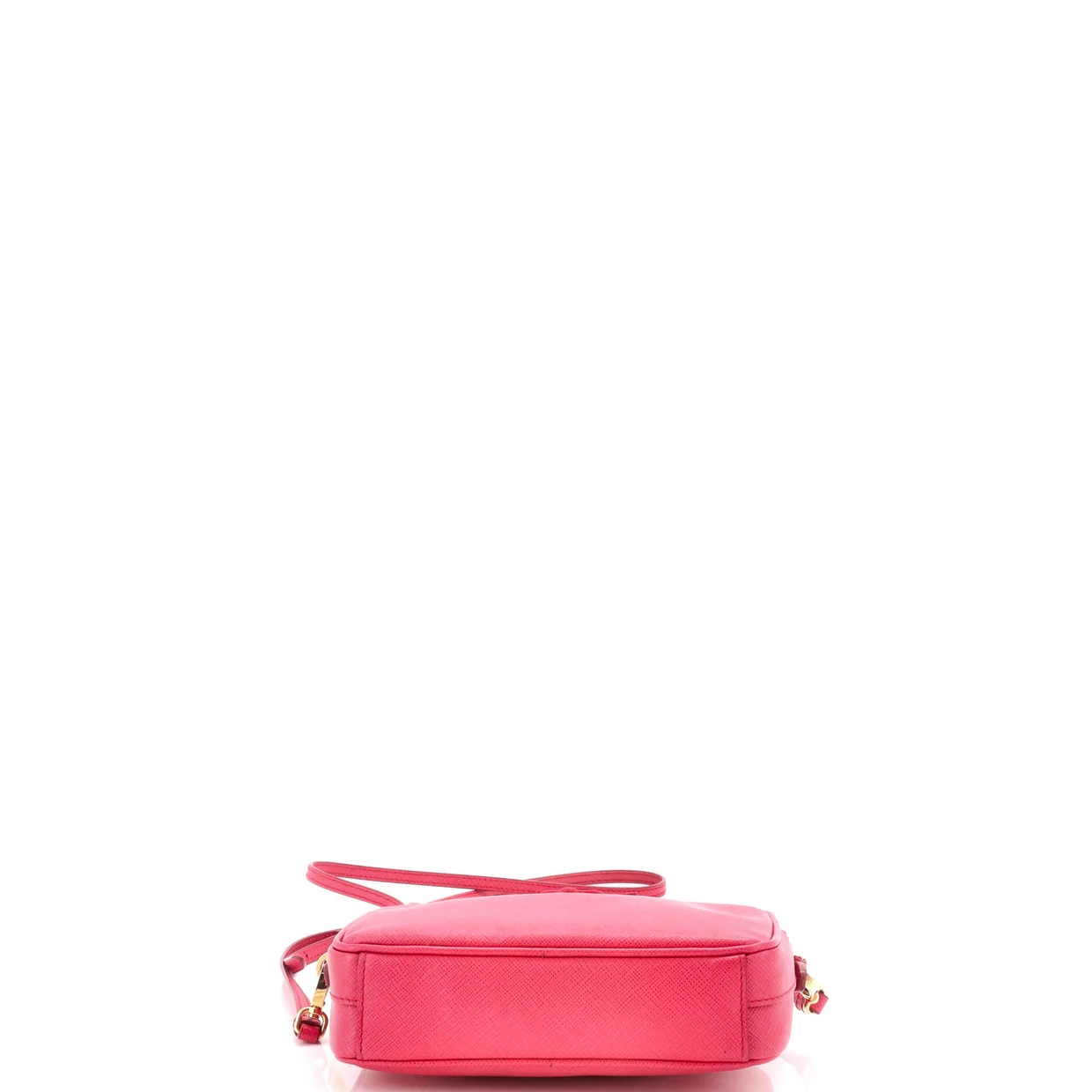Monochrome Camera Bag Saffiano Leather Small - Deep Luxury