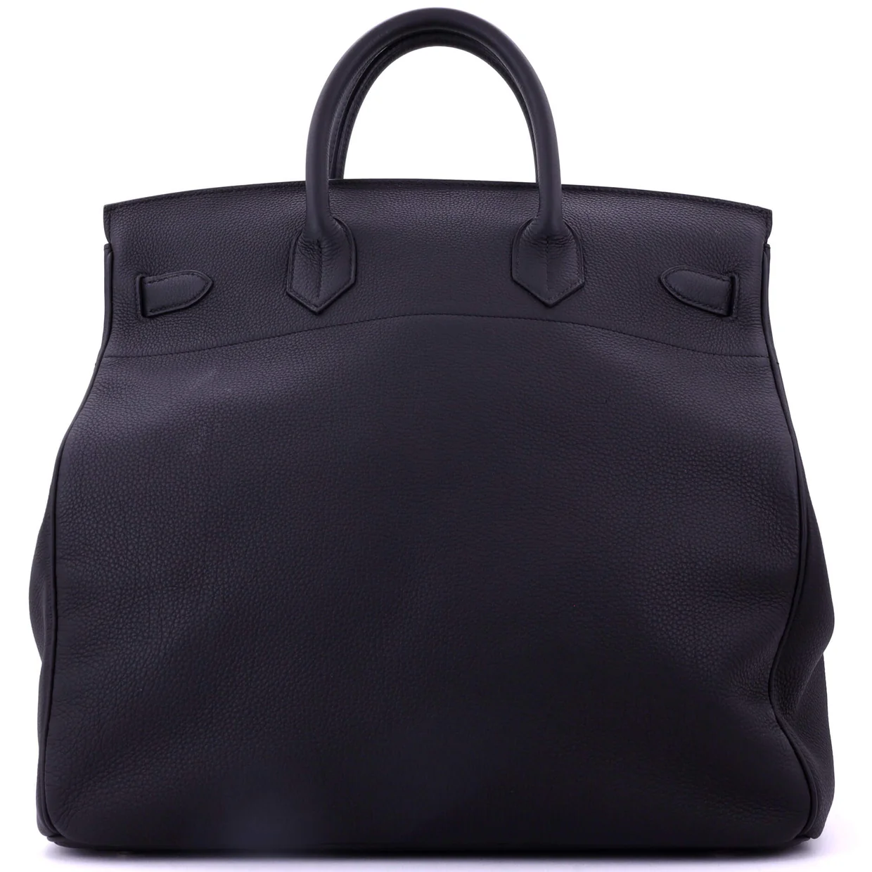 HAC Birkin Bag Noir Togo with Brushed Palladium Hardware 40 - Deep Luxury