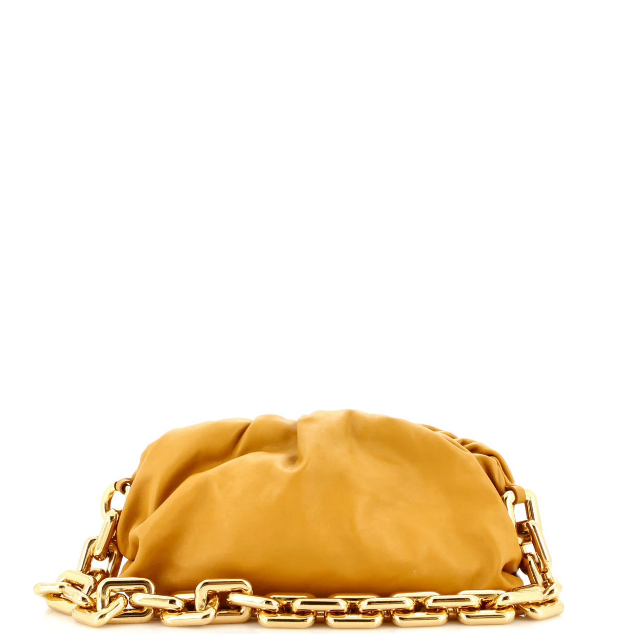 The Chain Pouch Leather - Deep Luxury