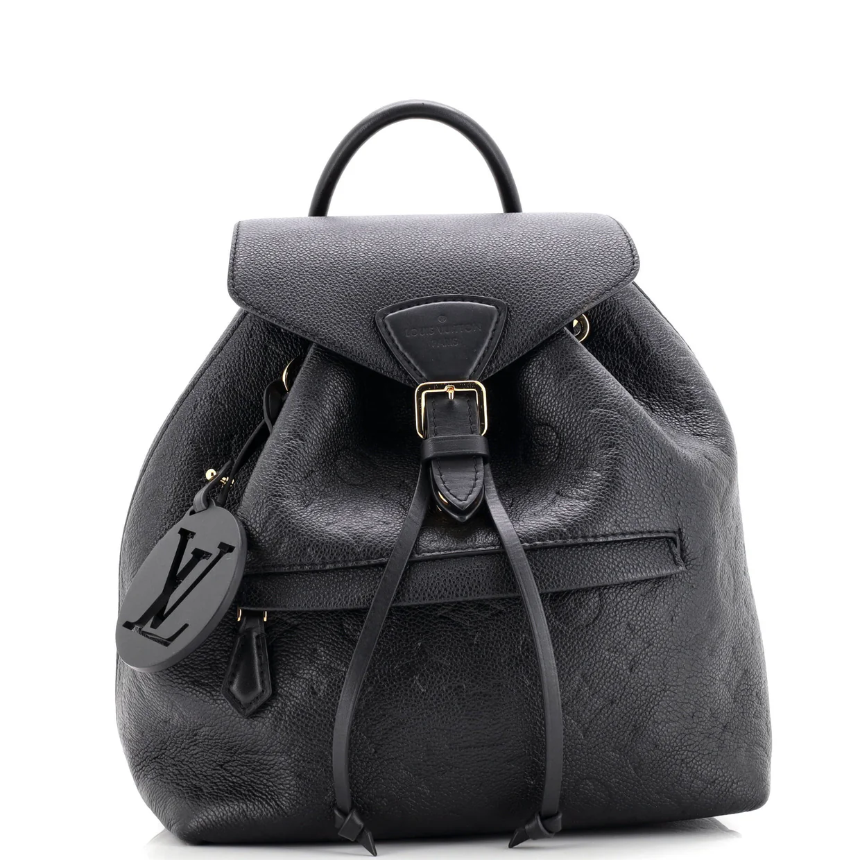 Montsouris NM Backpack Monogram Empreinte Leather PM - Deep Luxury