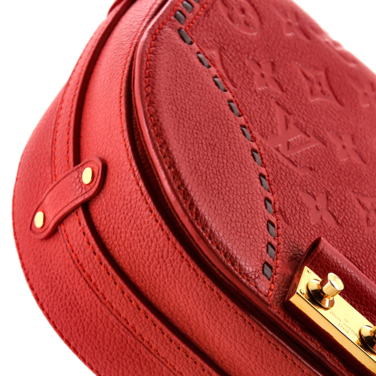 Junot Handbag Monogram Empreinte Leather - Deep Luxury