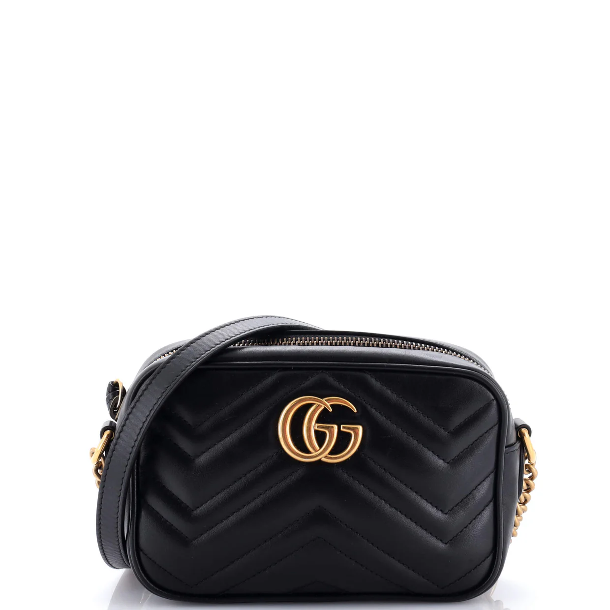 GG Marmont Shoulder Bag Matelasse Leather Mini - Deep Luxury