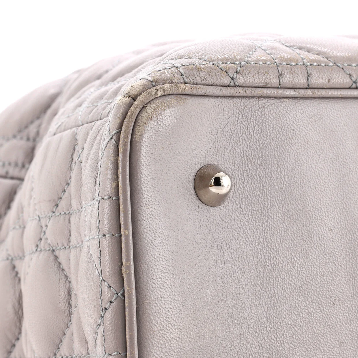 Lady Dior Bag Cannage Quilt Lambskin XL - Deep Luxury