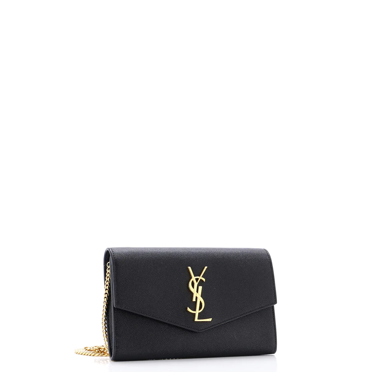Uptown Chain Wallet Leather - Deep Luxury