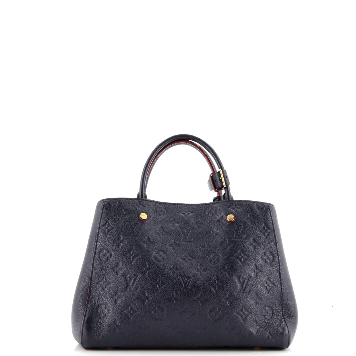 Montaigne Handbag Monogram Empreinte Leather MM - Deep Luxury