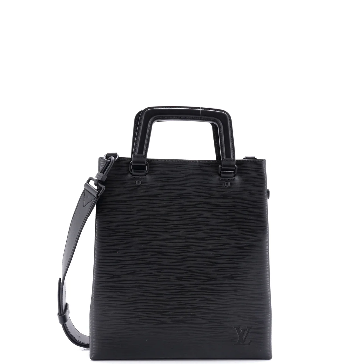 Sac Plat Fold Bag Epi Leather - Deep Luxury