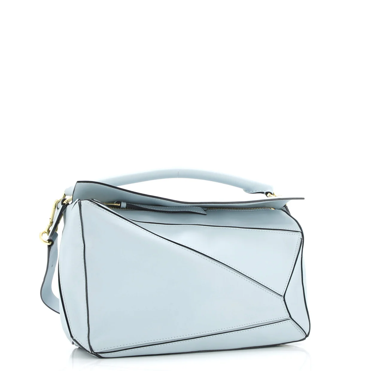 Puzzle Bag Leather Medium - Deep Luxury