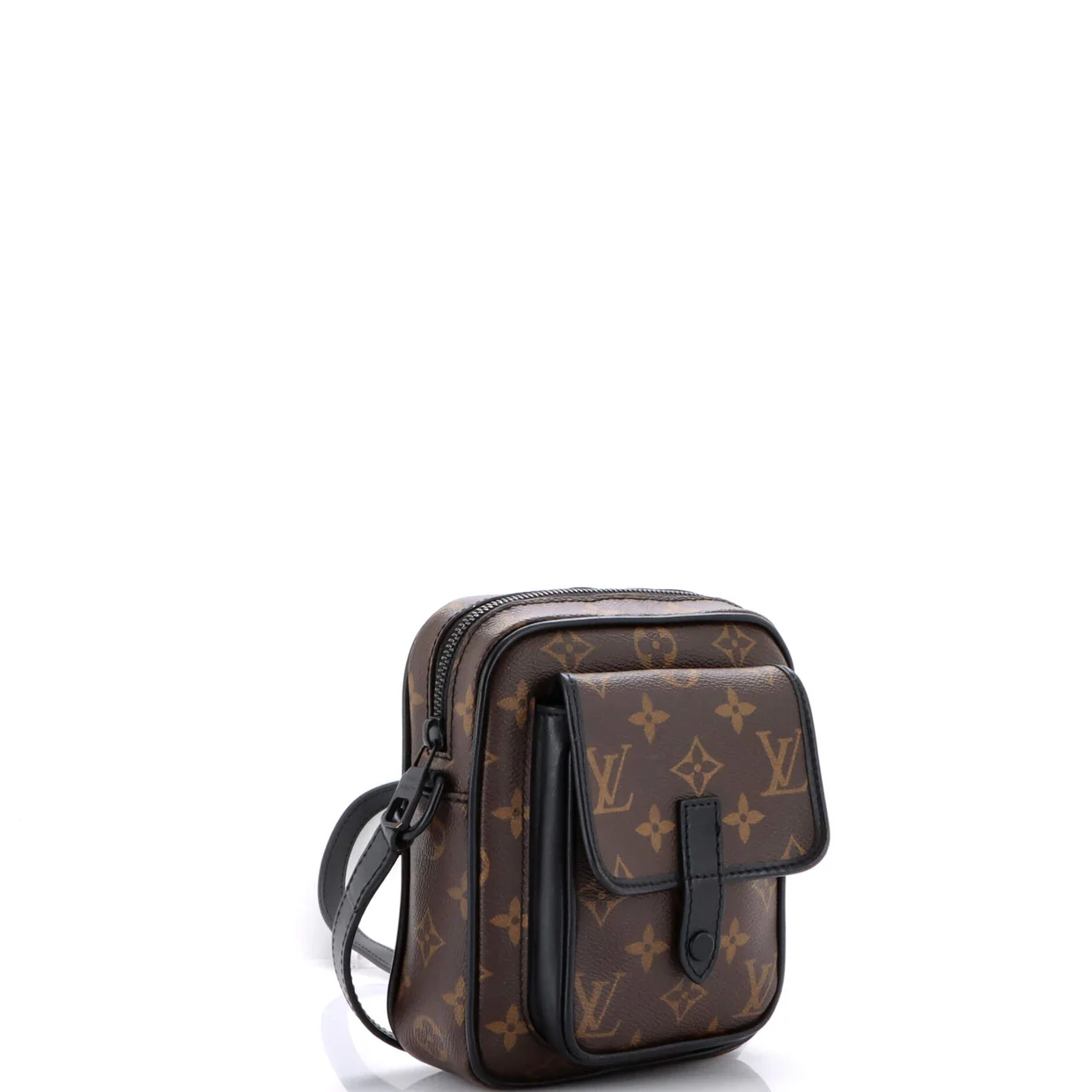 Christopher Wearable Wallet Macassar Monogram Canvas - Deep Luxury