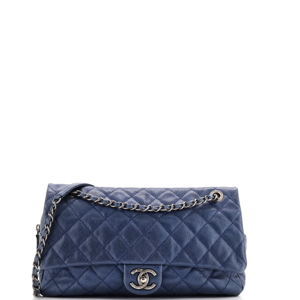 Easy Flap Bag Quilted Caviar Jumbo - Deep Luxury