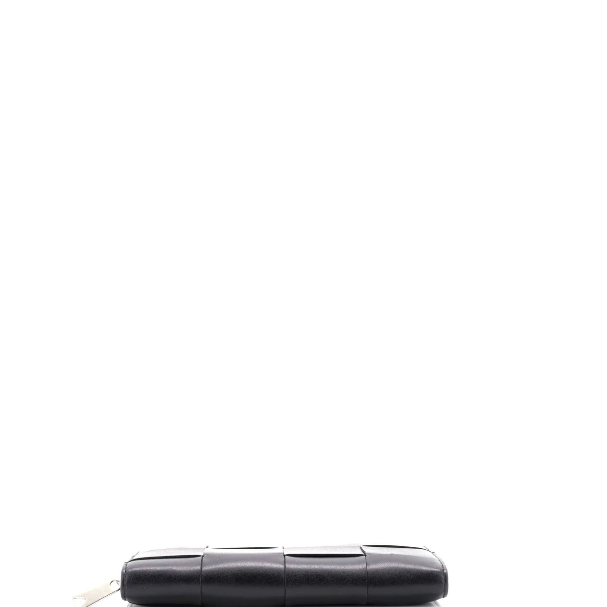 Cassette Zip Around Wallet Maxi Intrecciato Leather Long - Deep Luxury
