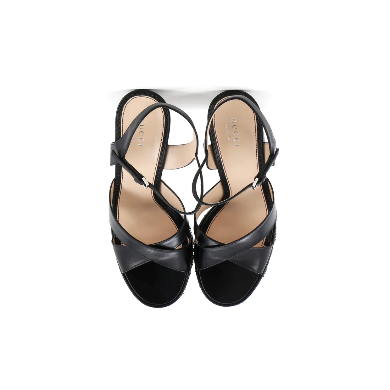 Women's Janaya GG Studded Platform Sandals Leather - Deep Luxury