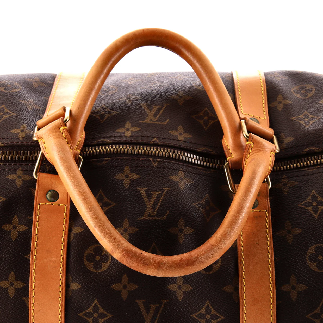 Keepall Bandouliere Bag Monogram Canvas 60 - Deep Luxury