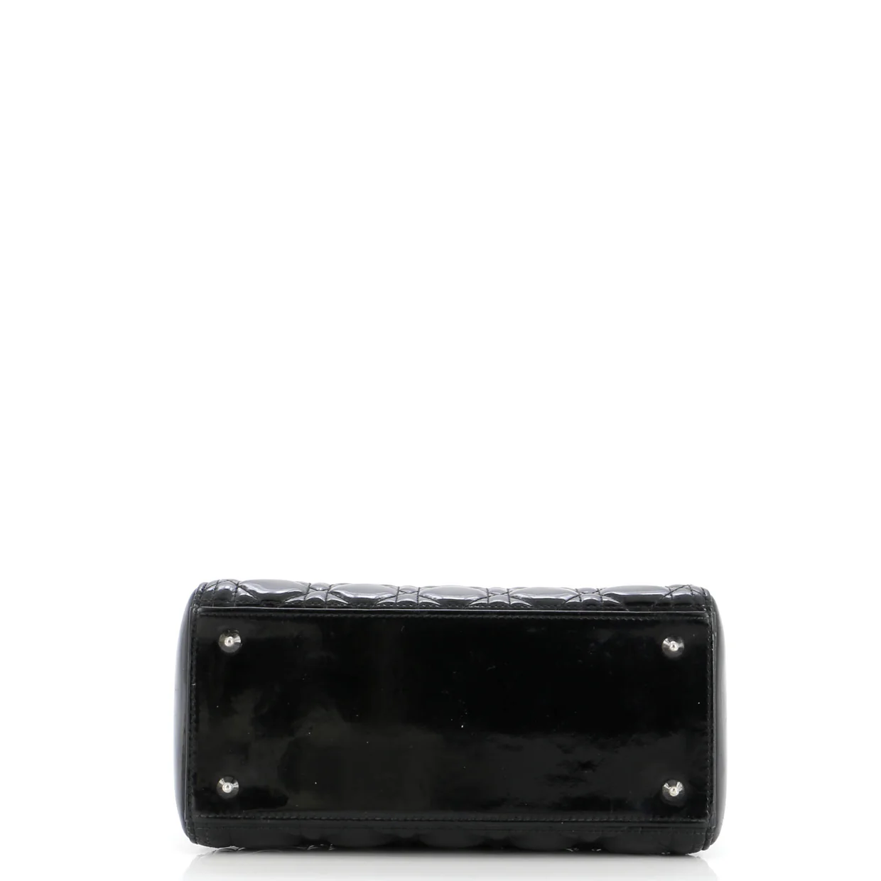 Lady Dior Bag Cannage Quilt Patent Medium - Deep Luxury