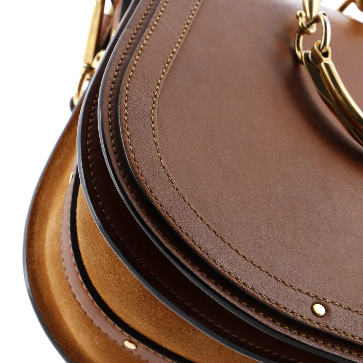 Nile Crossbody Bag Leather Medium - Deep Luxury