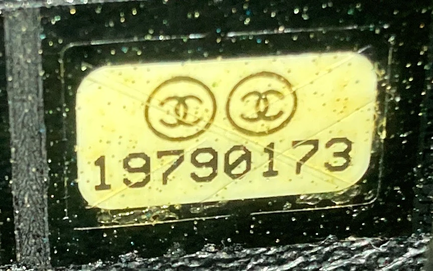 CC Chain Full Flap Bag Quilted Suede with Faux Pearls and Crystals - Deep Luxury