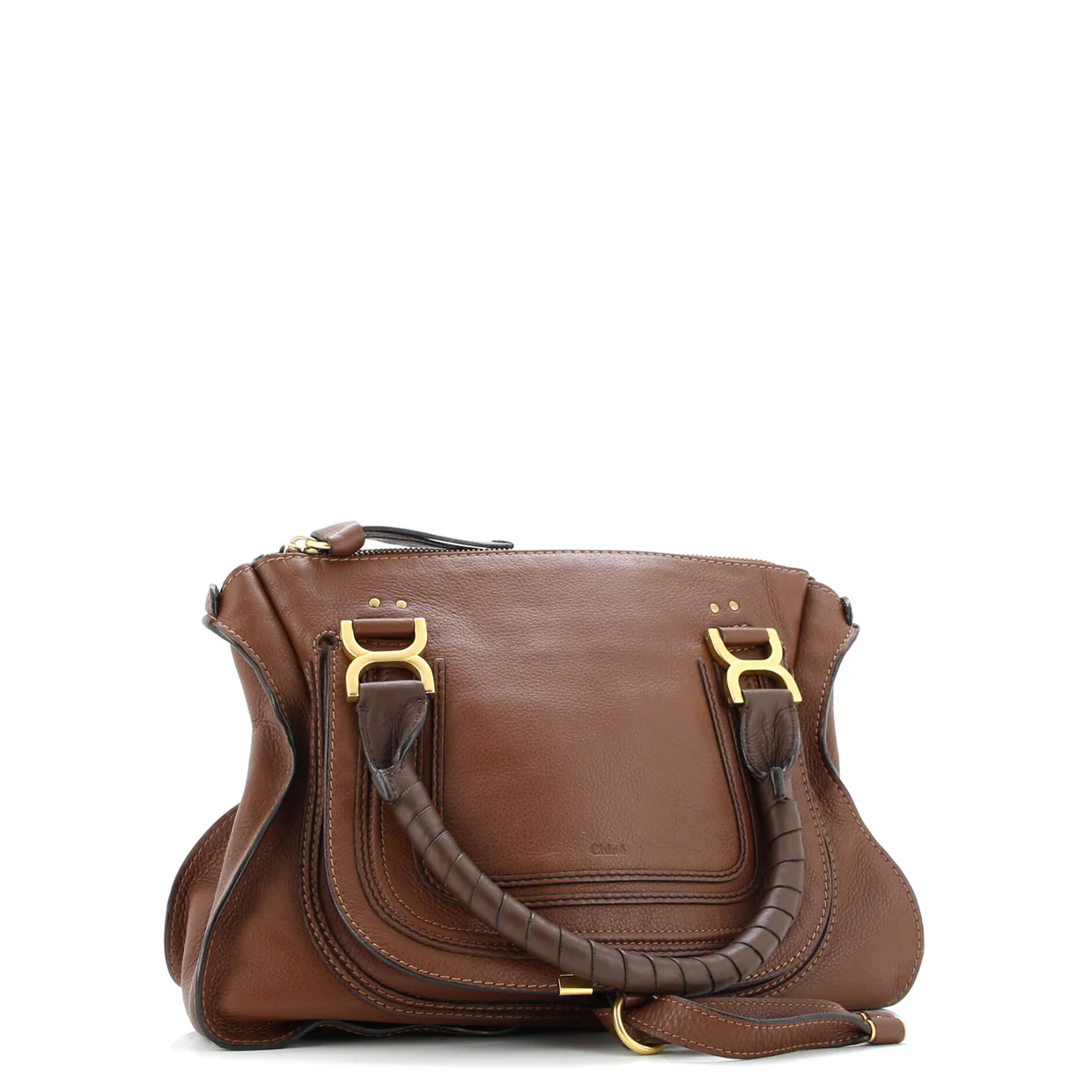Marcie Shoulder Bag Leather Medium - Deep Luxury
