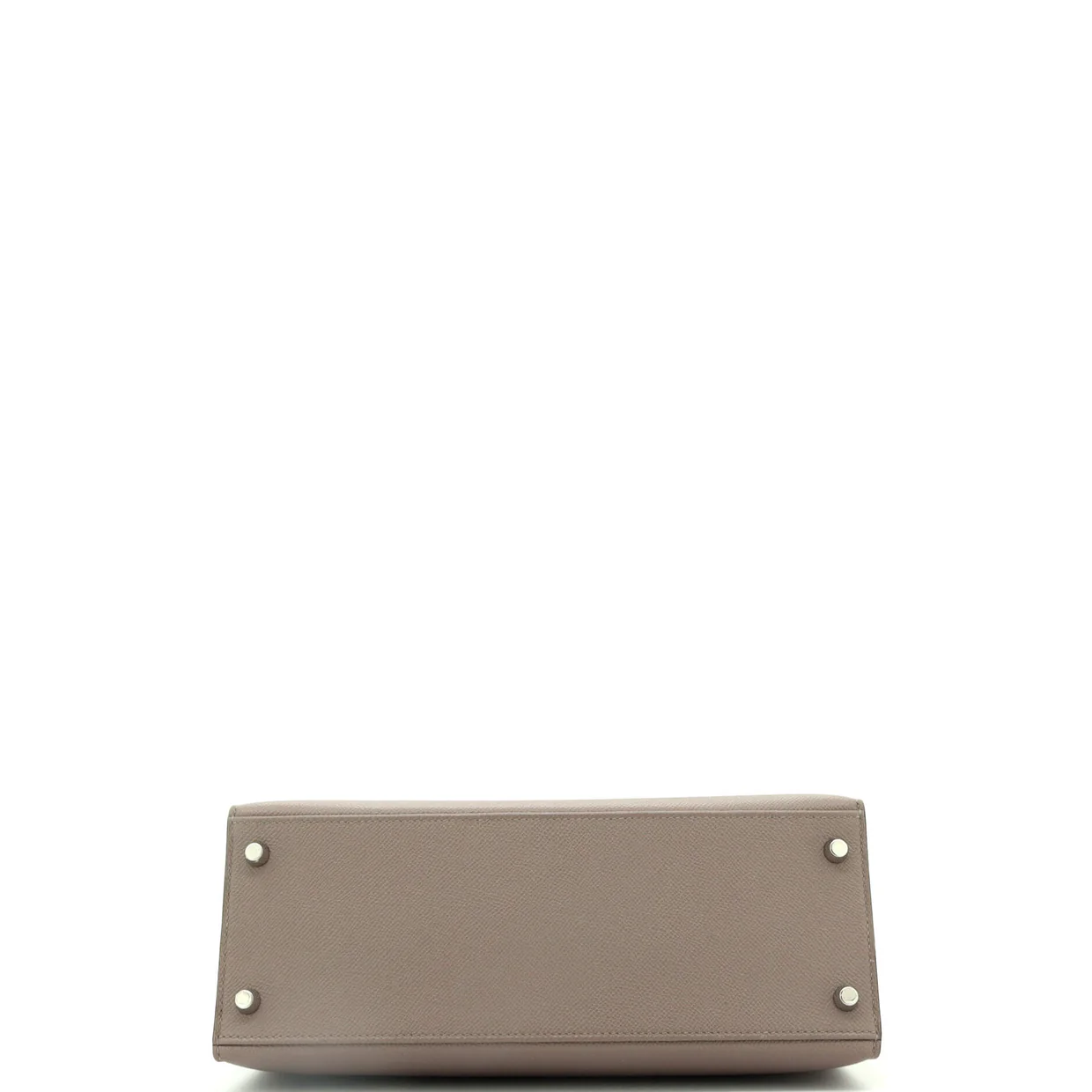 Kelly Handbag Grey Epsom with Palladium Hardware 28 - Deep Luxury