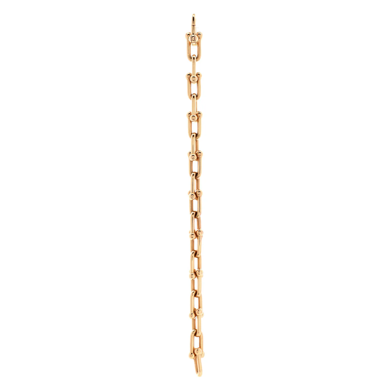 HardWear Link Bracelet 18K Rose Gold Medium - Deep Luxury