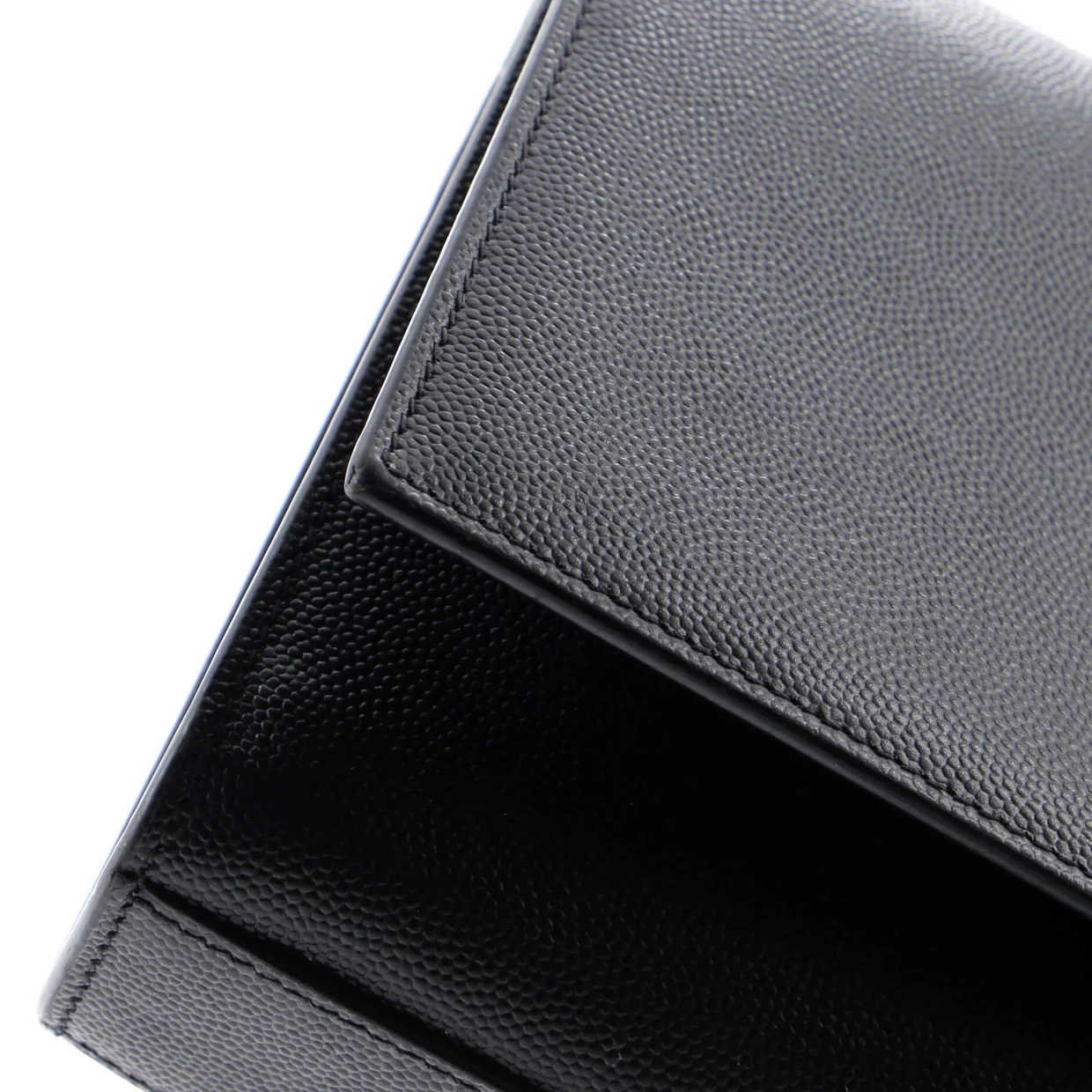 Classic Monogram Crossbody Bag Grainy Leather Medium - Deep Luxury