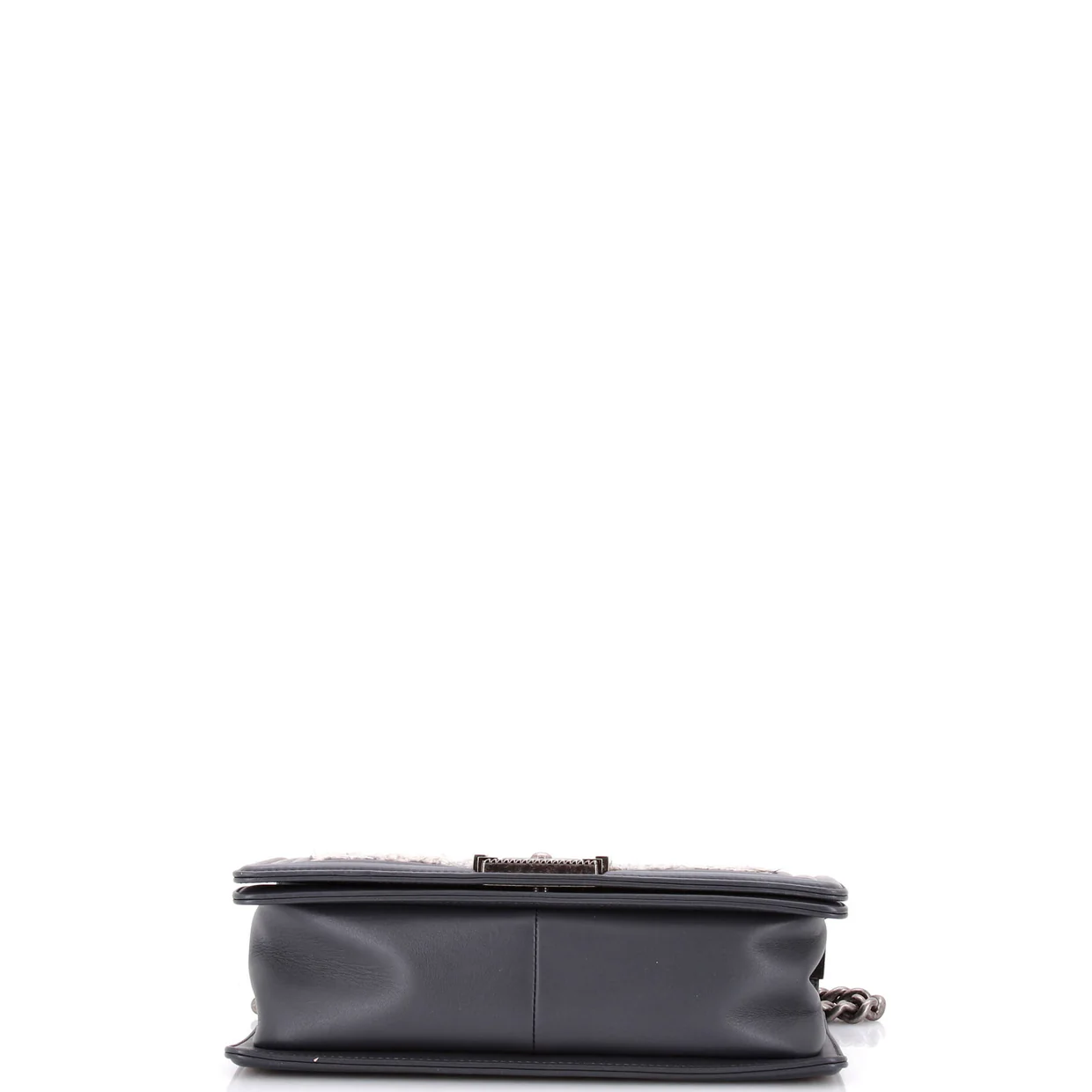 Boy Flap Bag Braided Tweed Old Medium - Deep Luxury