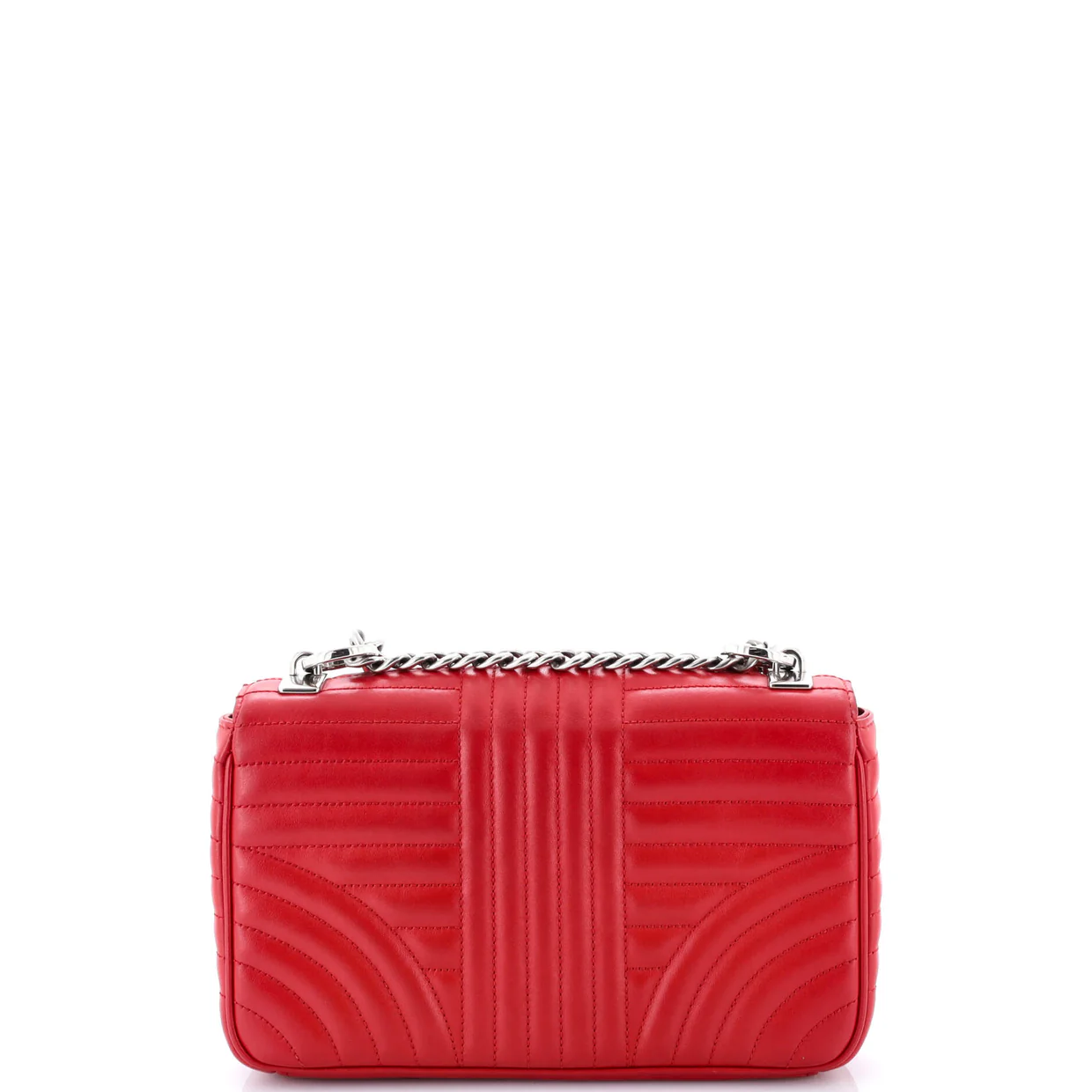 Chain Flap Shoulder Bag Diagramme Quilted Leather Medium - Deep Luxury