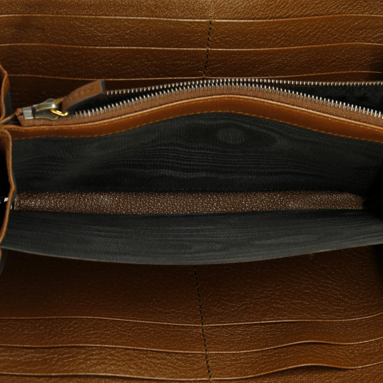 Diana Zip Around Wallet Leather - Deep Luxury
