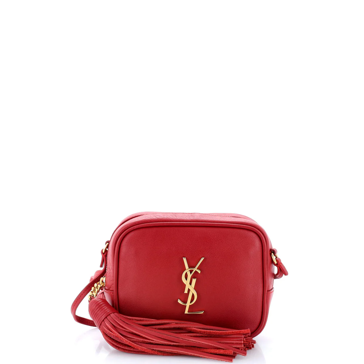 Classic Monogram Blogger Crossbody Bag Leather Small - Deep Luxury