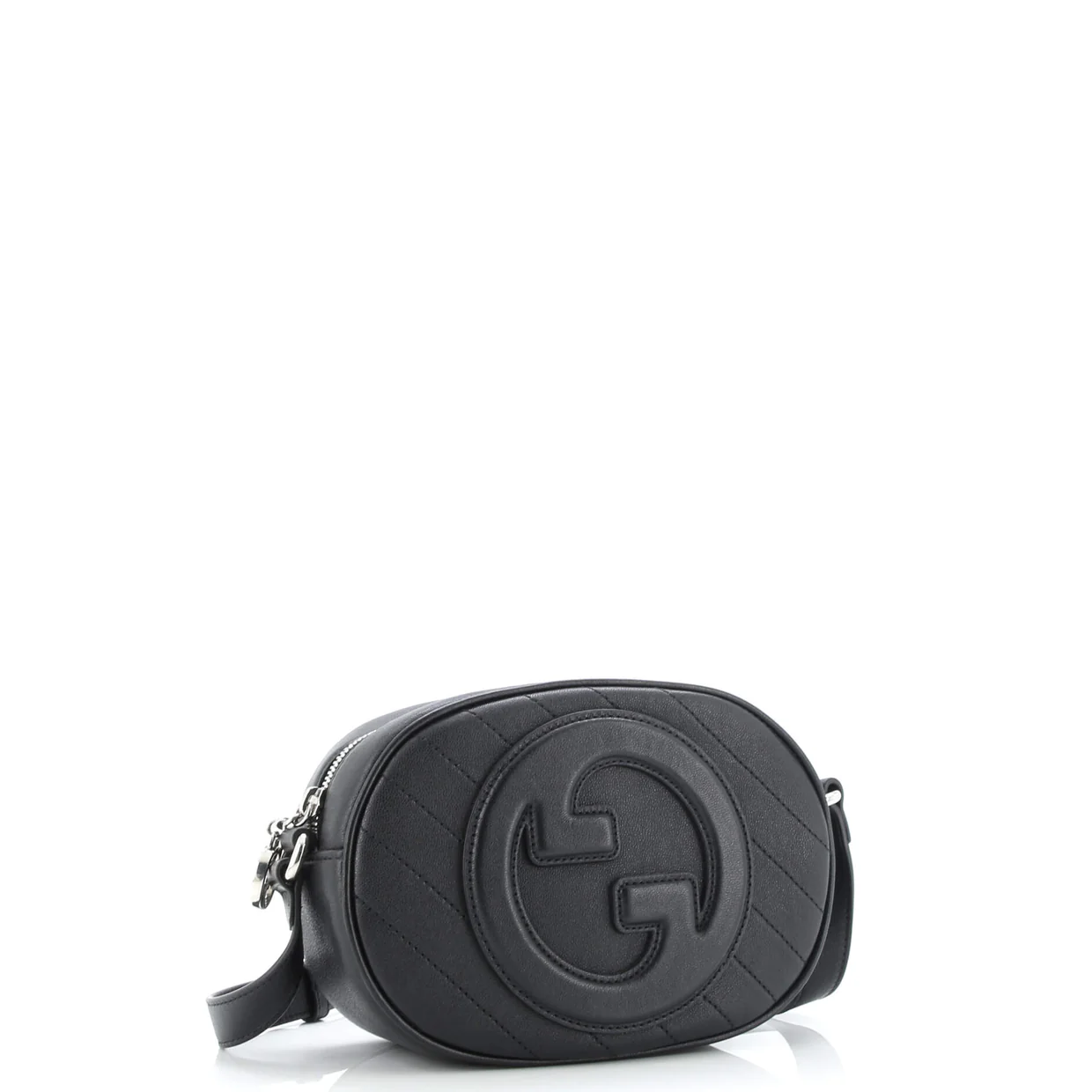 Blondie NM Camera Shoulder Bag Diagonal Quilted Leather Small - Deep Luxury