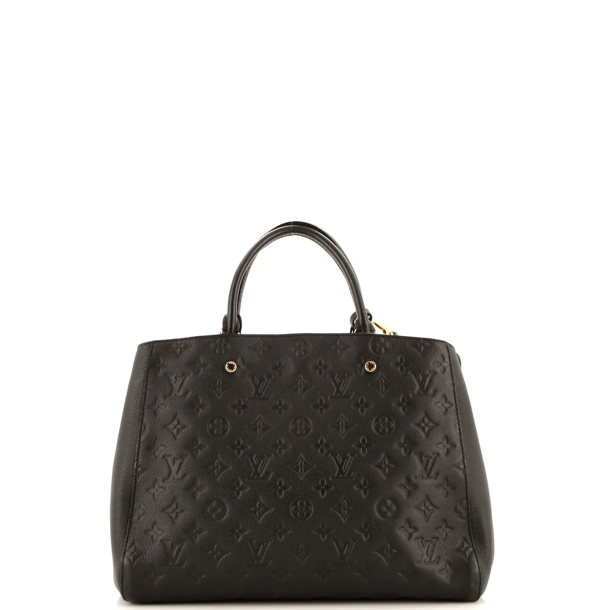 Montaigne Handbag Monogram Empreinte Leather GM - Deep Luxury