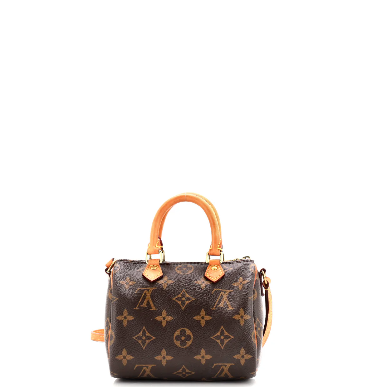 Speedy Bandouliere Bag Monogram Canvas Nano - Deep Luxury