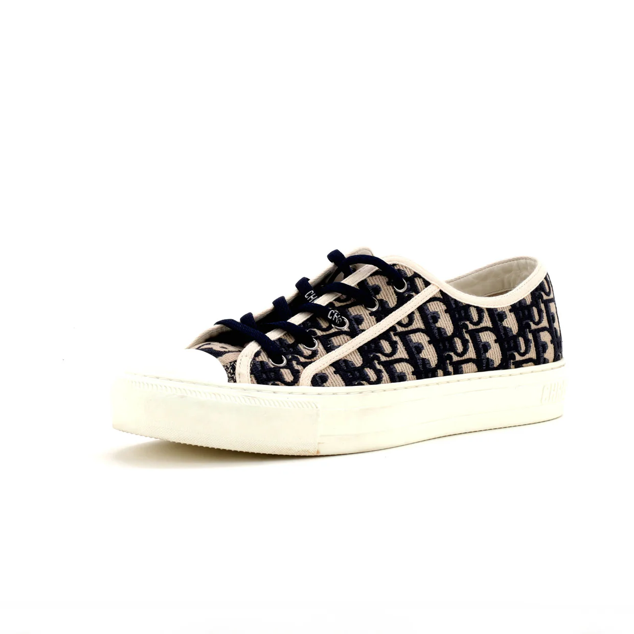 Women's Walk'N'Dior Sneakers Oblique Canvas - Deep Luxury