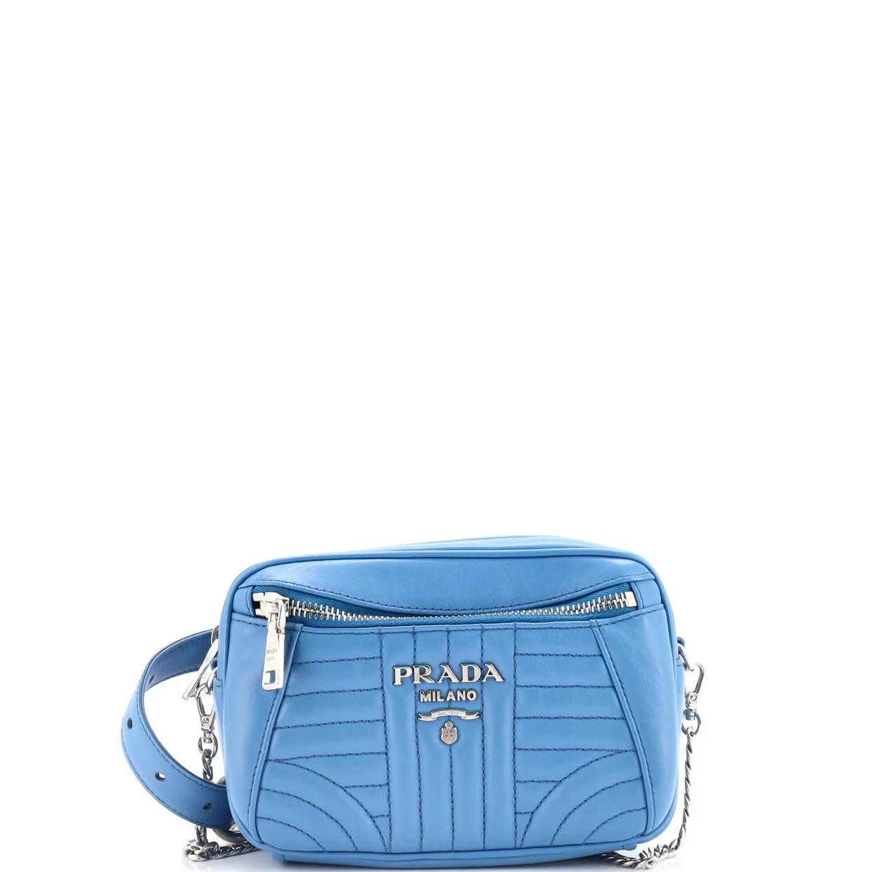 Convertible Belt Bag Diagramme Quilted Leather Small - Deep Luxury