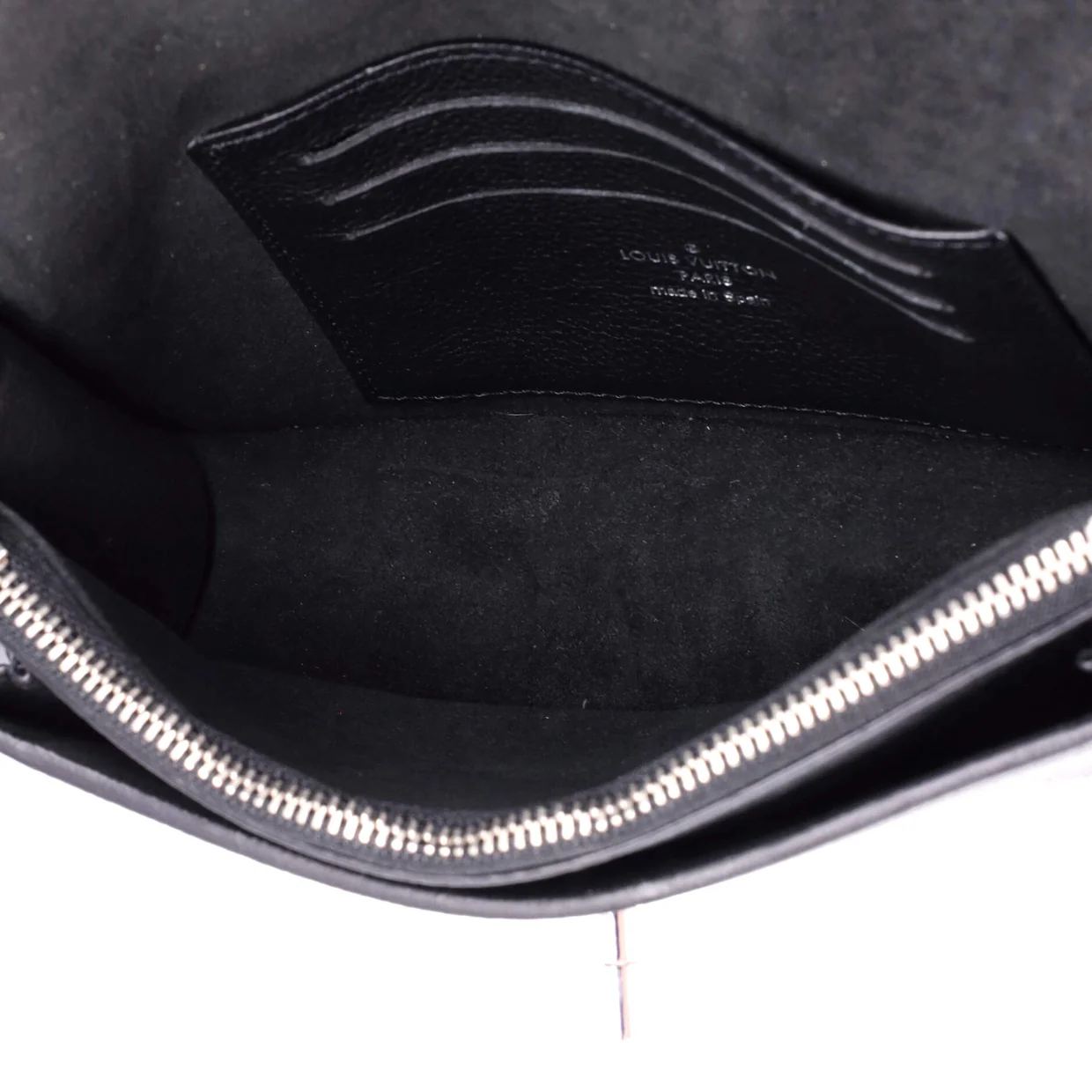 Mylockme Chain Pochette Leather - Deep Luxury