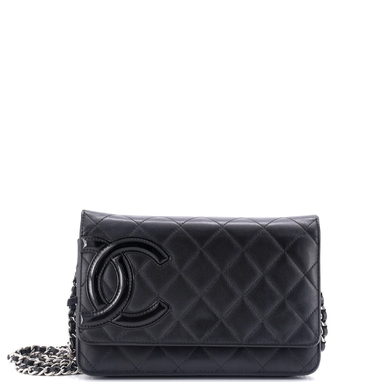 Cambon Wallet on Chain Quilted Leather - Deep Luxury