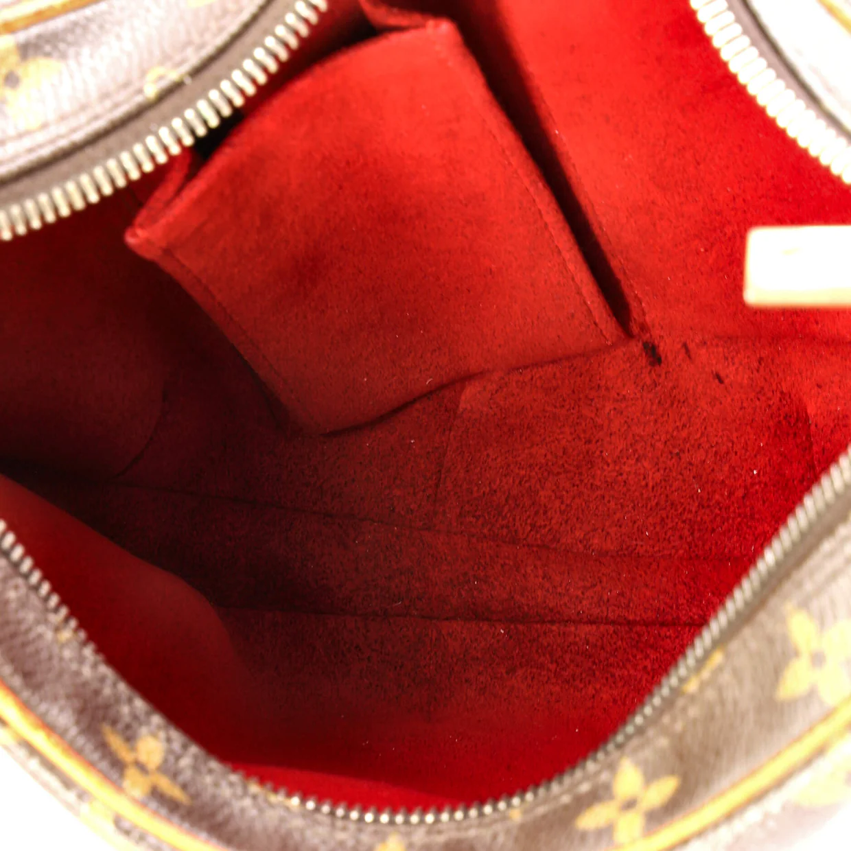 Croissant Handbag Monogram Canvas MM - Deep Luxury