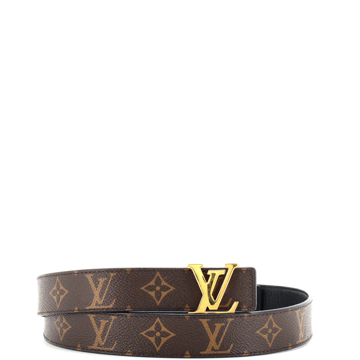 LV Iconic Reversible Belt Reverse Monogram Canvas Medium - Deep Luxury