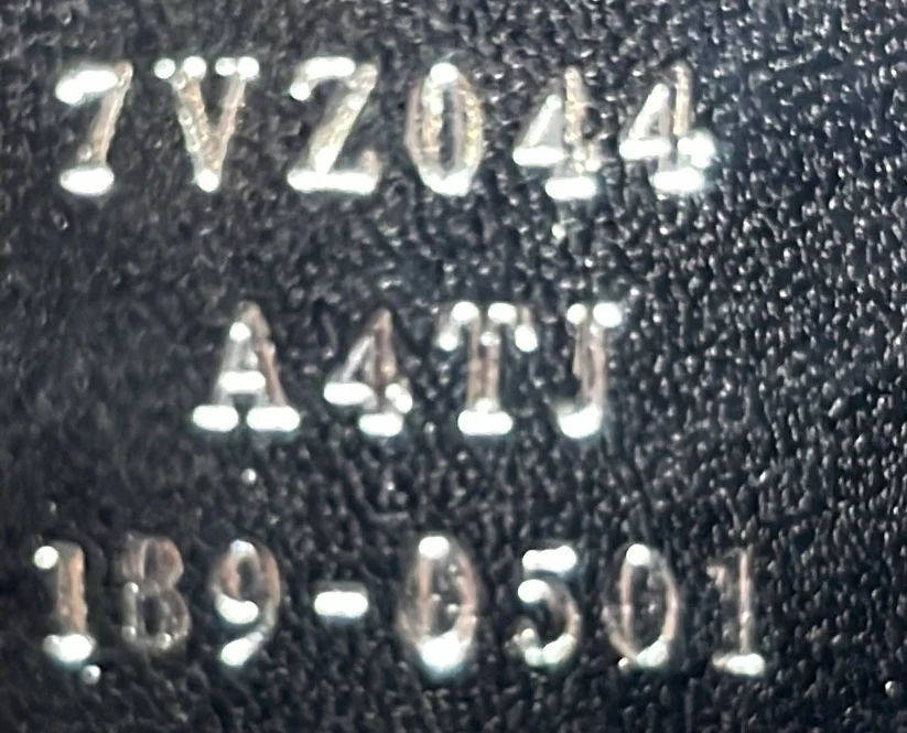 FF Logo Stamp Buckle Backpack Canvas Large - Deep Luxury