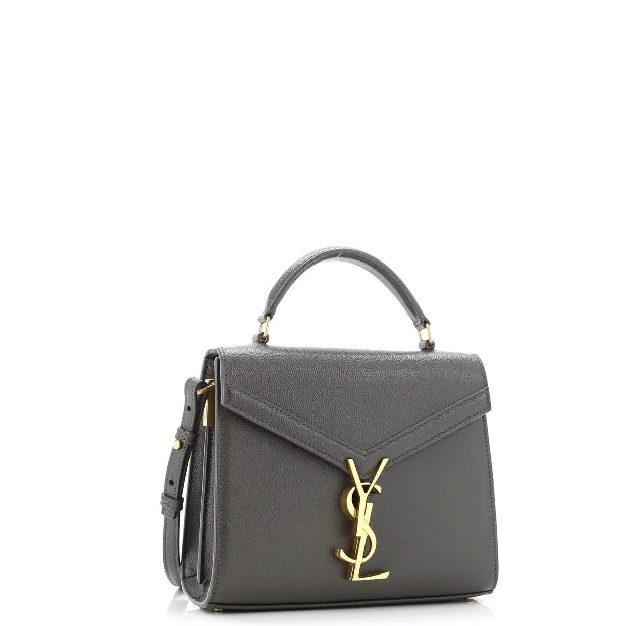 Cassandra Top Handle Bag Leather Mini - Deep Luxury