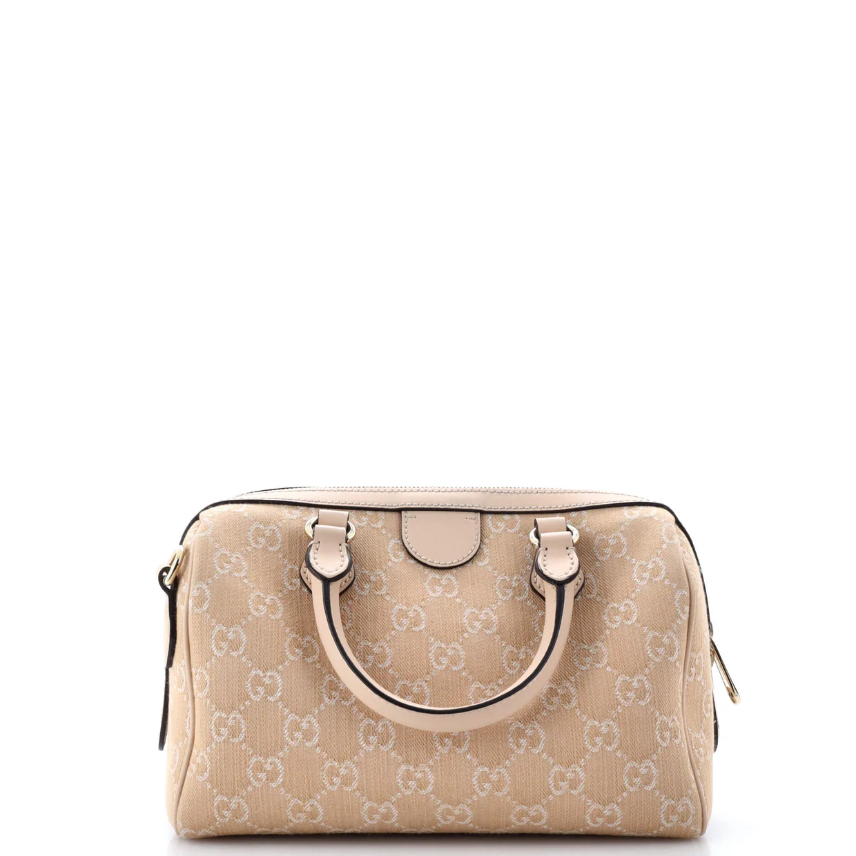 Ophidia Convertible Boston Bag GG Denim Small - Deep Luxury