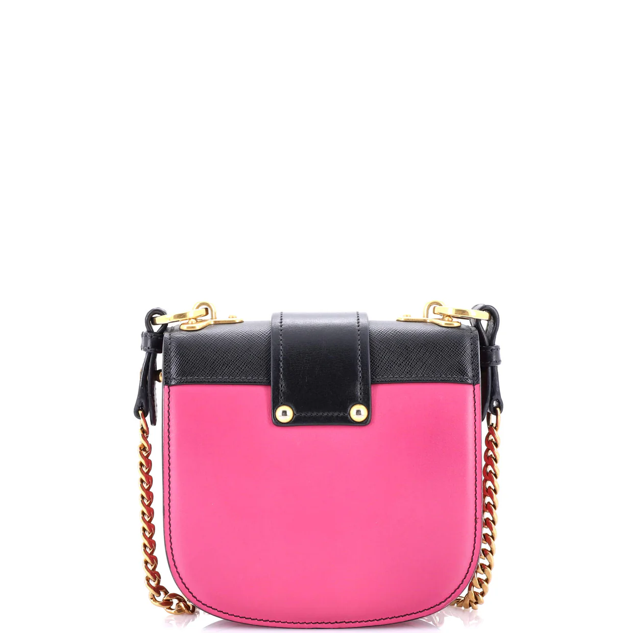 Pionniere Crossbody Bag City Calf with Saffiano Small - Deep Luxury
