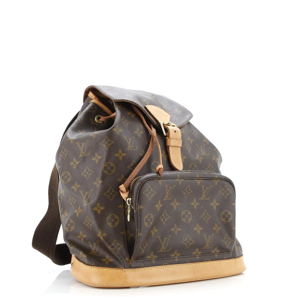 Vintage Montsouris Backpack Monogram Canvas GM - Deep Luxury