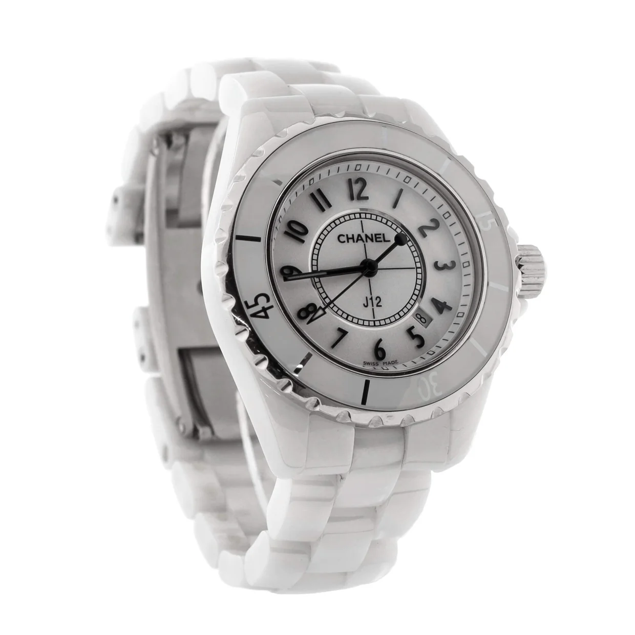 J12 Quartz Watch Ceramic and Stainless Steel 33 - Deep Luxury